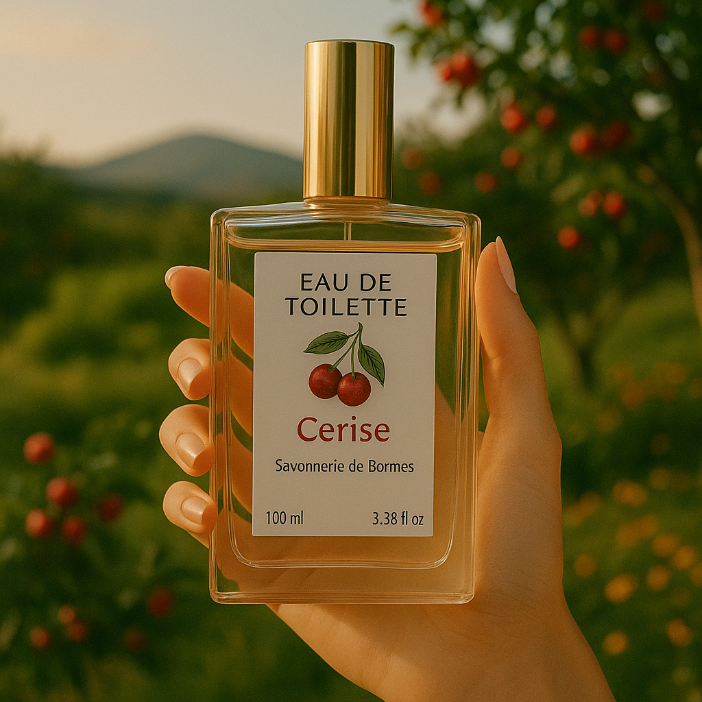 Eau de toilette - Cerise - 100 ml - Savonnerie de Bormes
