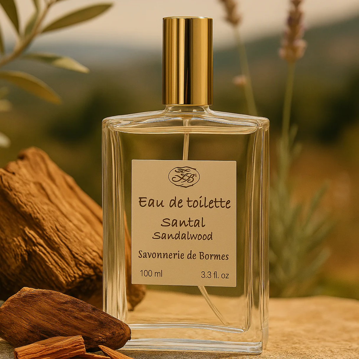 Eau de toilette - Santal - 100 ml - Savonnerie de Bormes