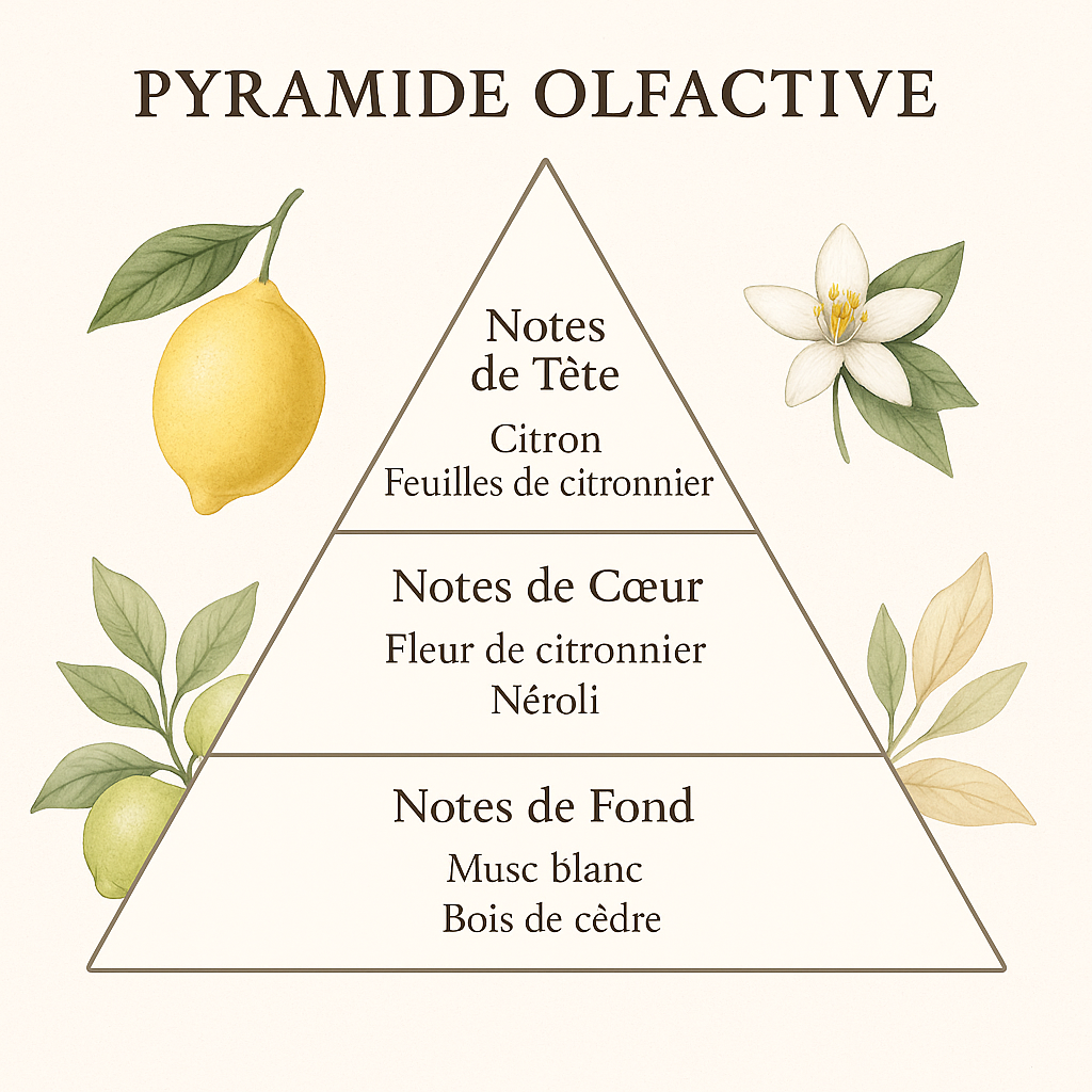 Eau de toilette - Feuille de Citronnier - 100 ml - Savonnerie de Bormes