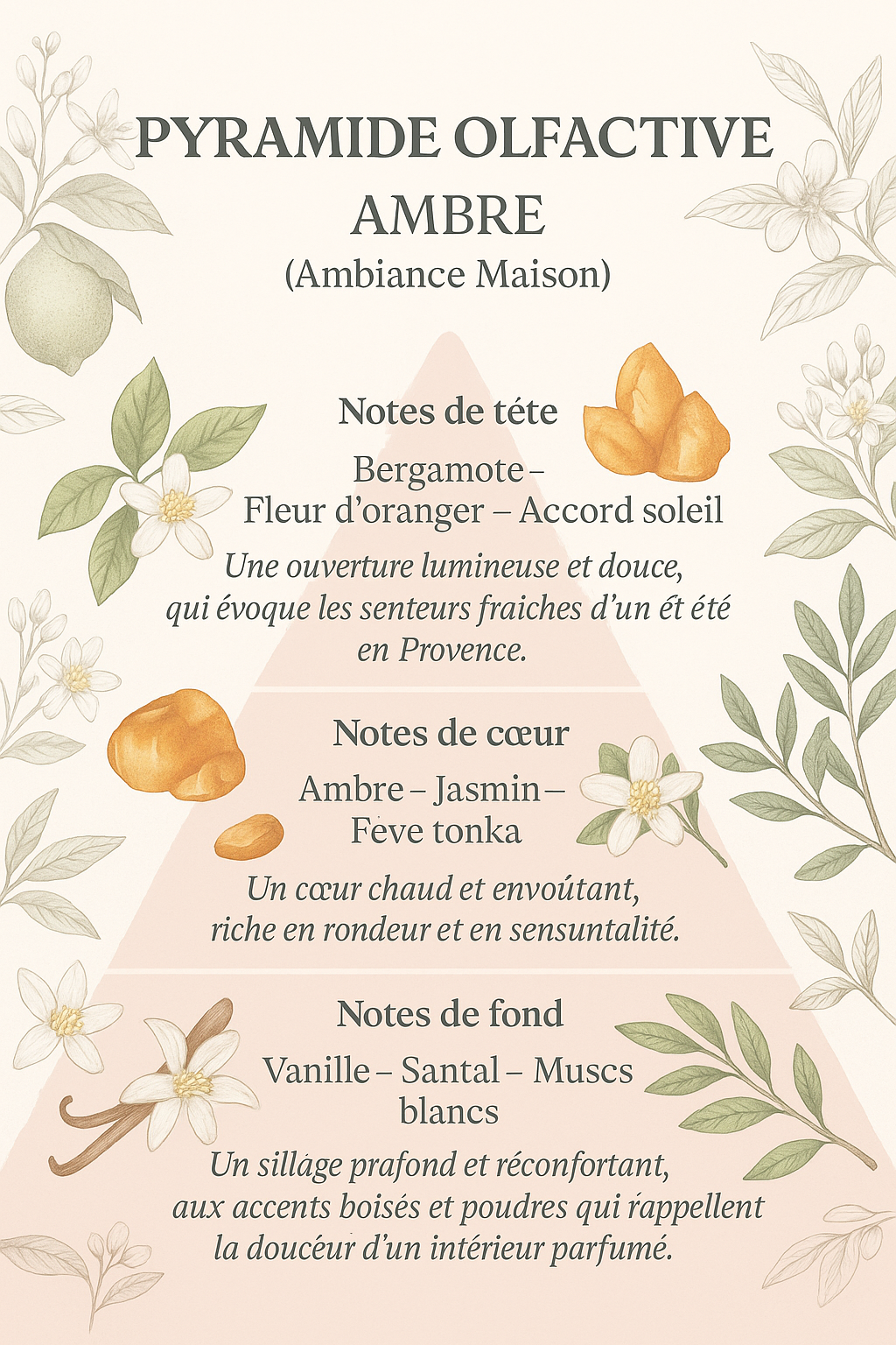 Eau de toilette - Ambre - 100 ml - Savonnerie de Bormes