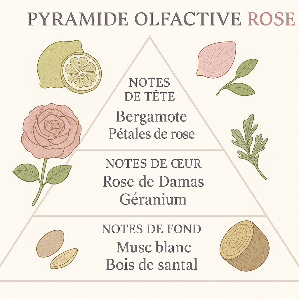 Eau de toilette - Rose - 100 ml - Savonnerie de Bormes