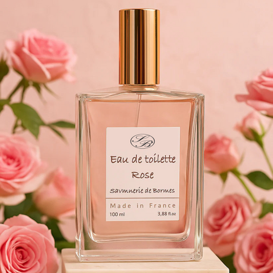 Eau de toilette - Rose - 100 ml - Savonnerie de Bormes