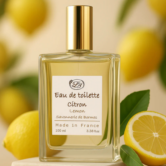 Eau de toilette - Citron - 100 ml - Savonnerie de Bormes