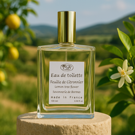 Eau de toilette - Feuille de Citronnier - 100 ml - Savonnerie de Bormes