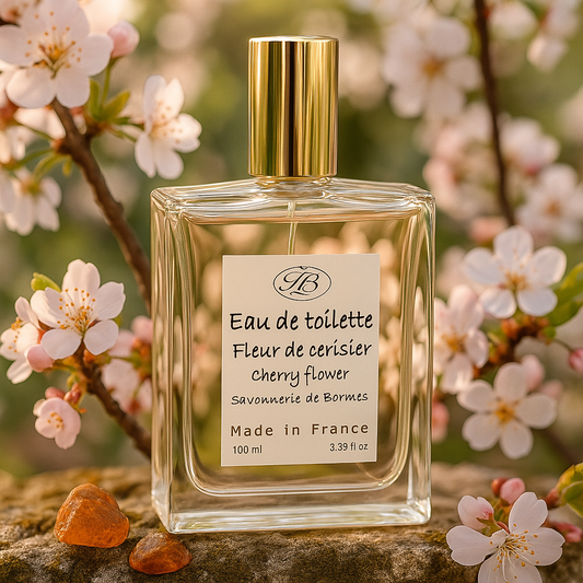 Eau de toilette - Fleur de cerisier - 100 ml - Savonnerie de Bormes