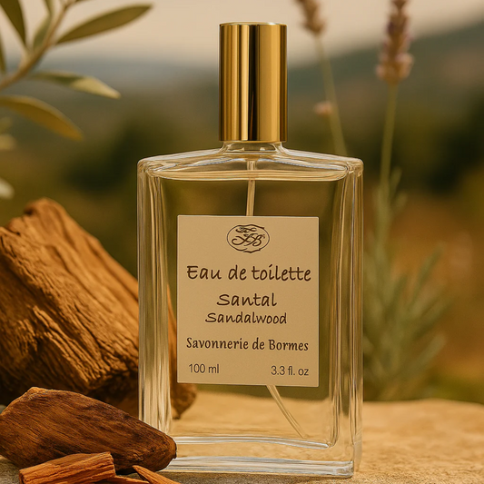 Eau de toilette - Santal - 100 ml - Savonnerie de Bormes