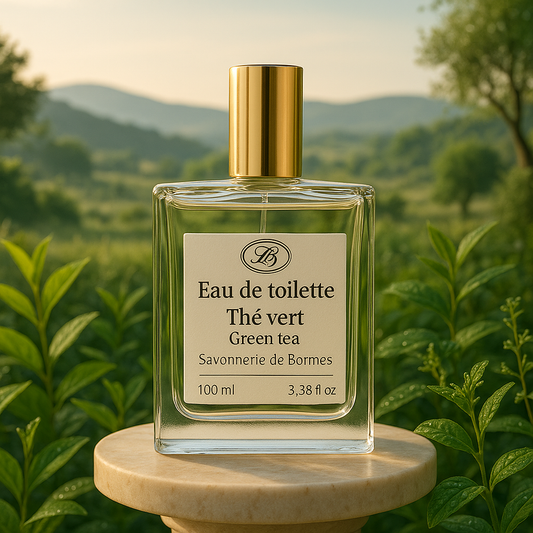 Eau de toilette - Thé Vert - 100 ml - Savonnerie de Bormes
